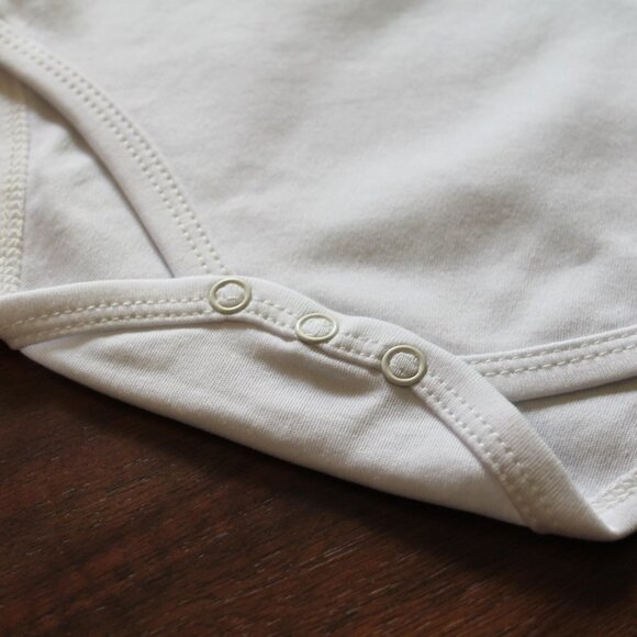 Onesie Disney Tinkerbell baby girl long sleeve 100% cotton white new - Picture 9 of 11